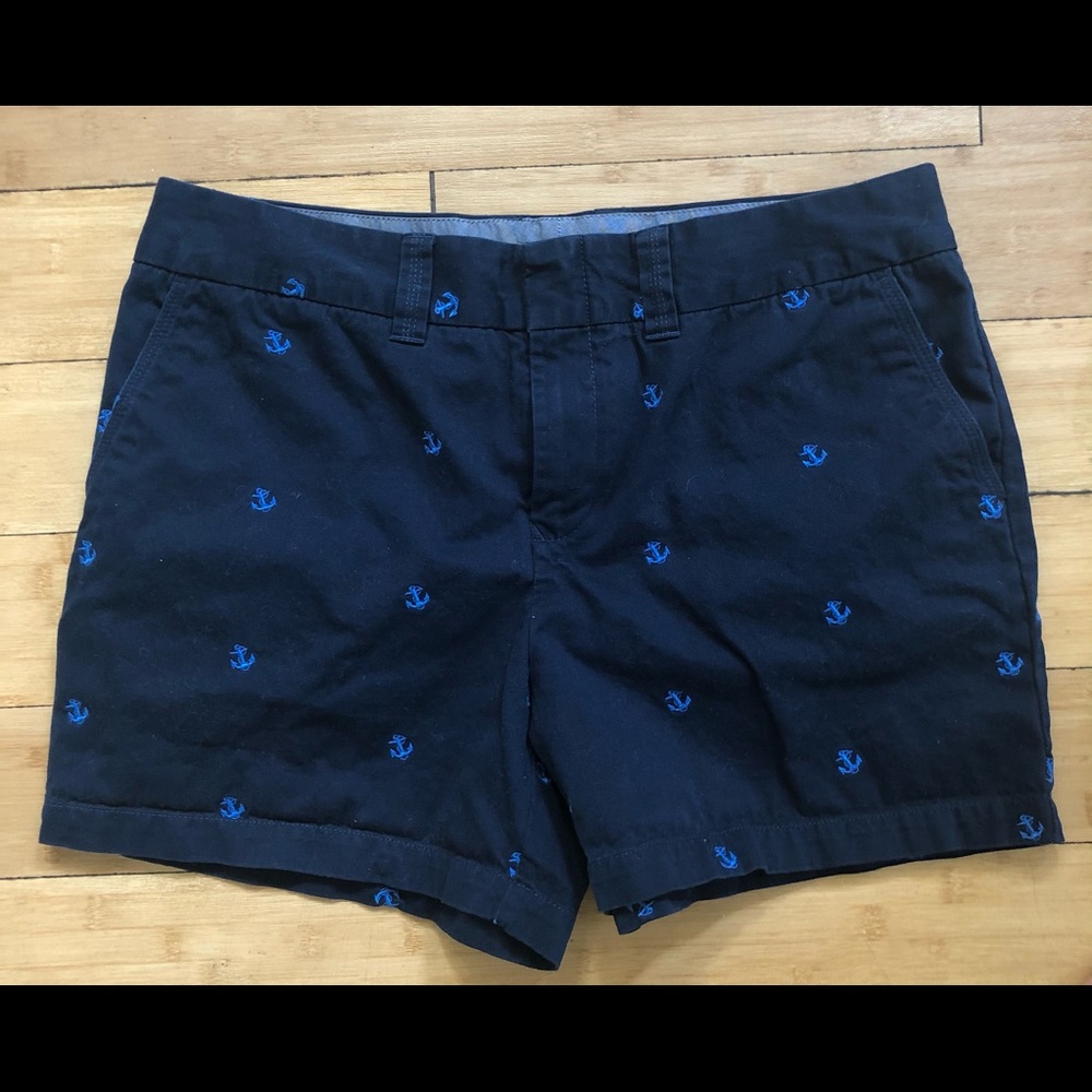 Tommy Hilfiger navy shorts with anchors